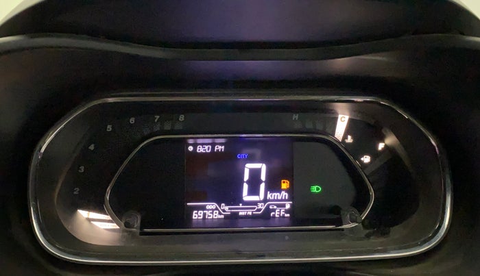 2021 Tata NEXON XZ PLUS PETROL DUAL TONE, Petrol, Manual, 69,728 km, Odometer Image