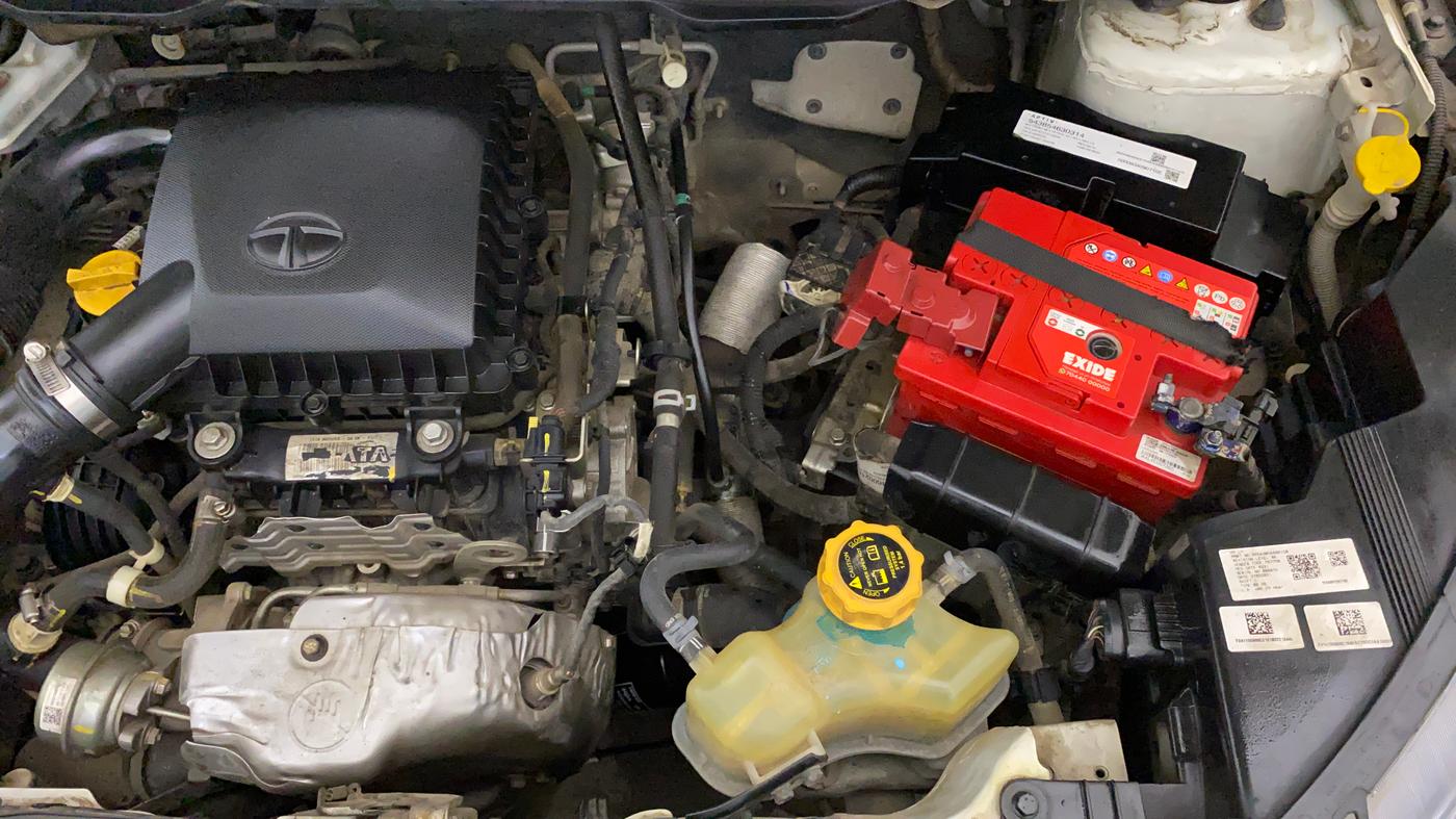 2021 Tata NEXON XZ PLUS PETROL DUAL TONE, Petrol, Manual, 69,728 km, Engine View - Left