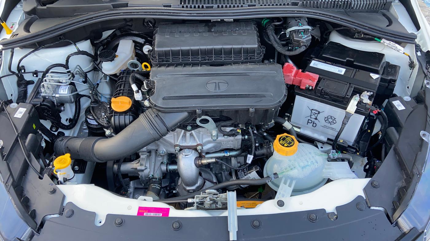 2026 Tata Tiago XE PETROL, Petrol, Manual, 1,799 km, Engine View