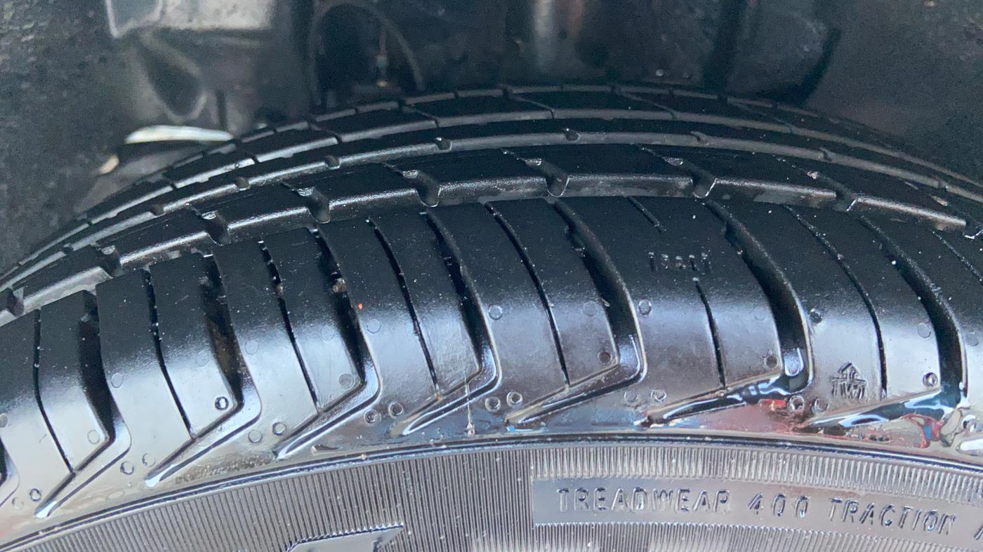 2026 Tata Tiago XE PETROL, Petrol, Manual, 1,799 km, Left Front Tyre Tread