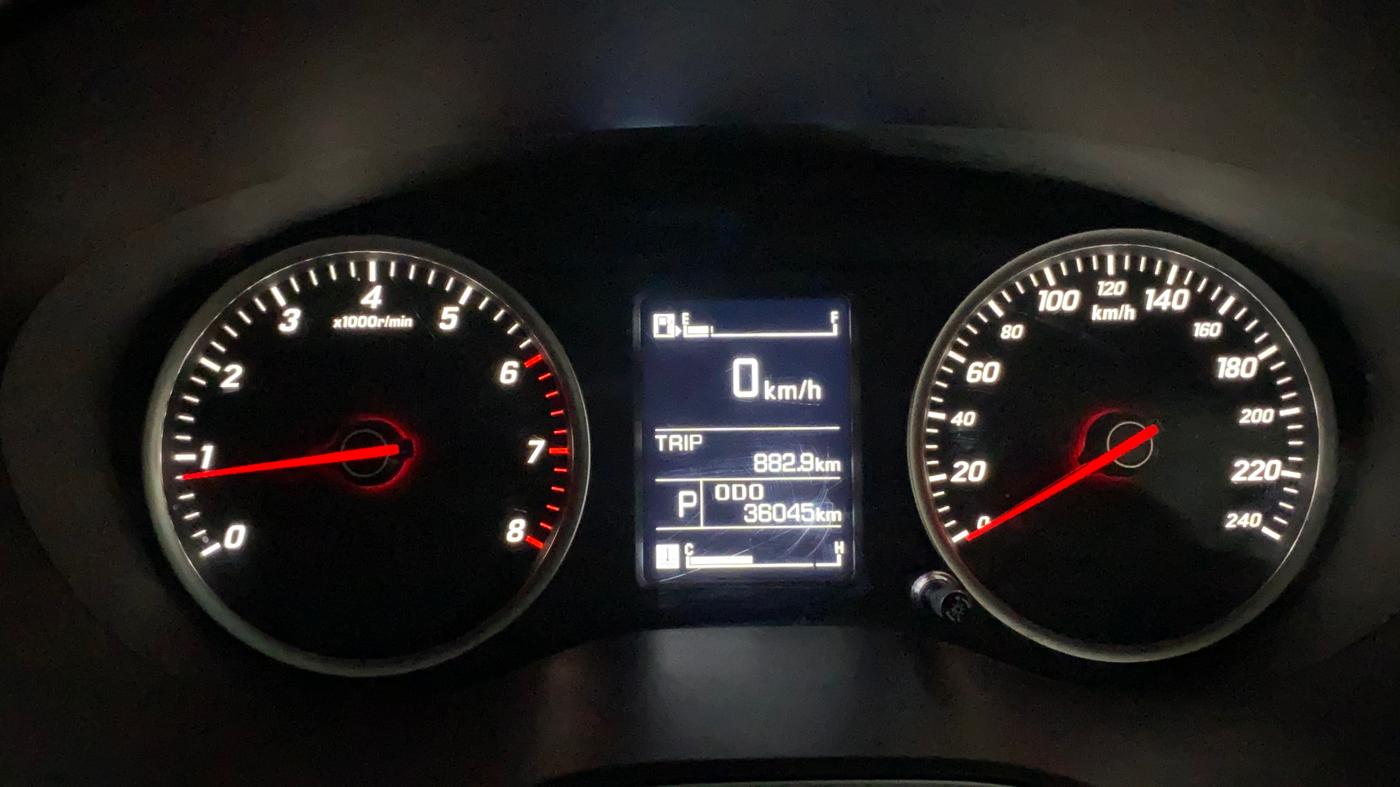 2022 MG HECTOR SHINE 1.5 PETROL TURBO CVT, Petrol, Automatic, 36,095 km, Odometer Image