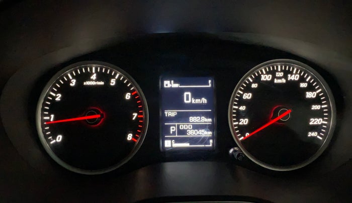 2022 MG HECTOR SHINE 1.5 PETROL TURBO CVT, Petrol, Automatic, 36,025 km, Odometer Image