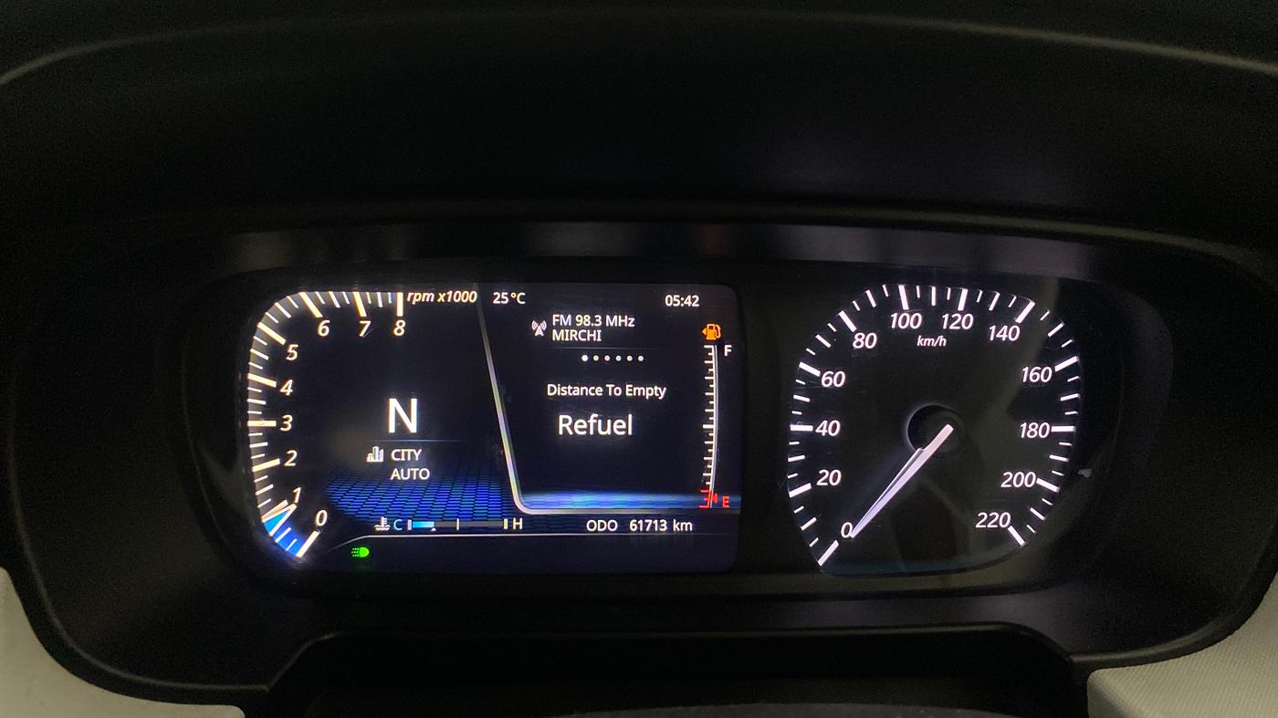 2023 Tata PUNCH CREATIVE AMT 1.2 RTN DUAL TONE, Petrol, Automatic, 61,712 km, Odometer Image