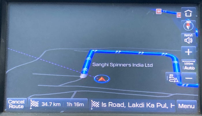 2017 Hyundai Creta 1.6 SX PLUS PETROL, Petrol, Manual, 47,521 km, Navigation System