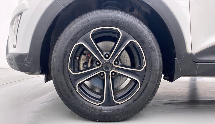2017 Hyundai Creta 1.6 SX PLUS PETROL, Petrol, Manual, 47,521 km, Left Front Wheel