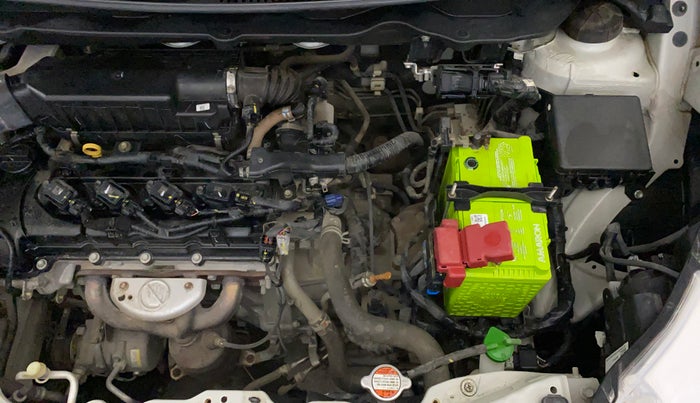 2021 Maruti Ertiga VXI AT SHVS, Petrol, Automatic, 20,649 km, Engine View - Left