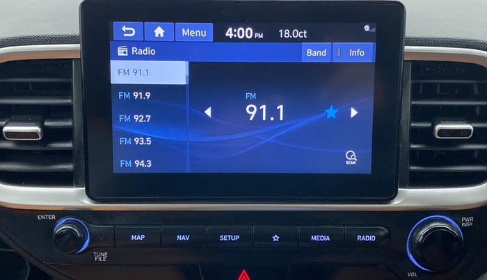 2020 Hyundai VENUE 1.0 Turbo GDI DCT SX+DT, Petrol, Automatic, 17,273 km, Infotainment System