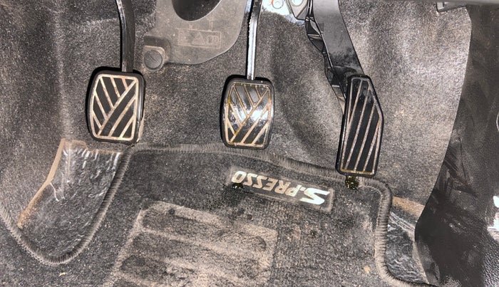 2020 Maruti S PRESSO VXI+, Petrol, Manual, 35,692 km, Pedals