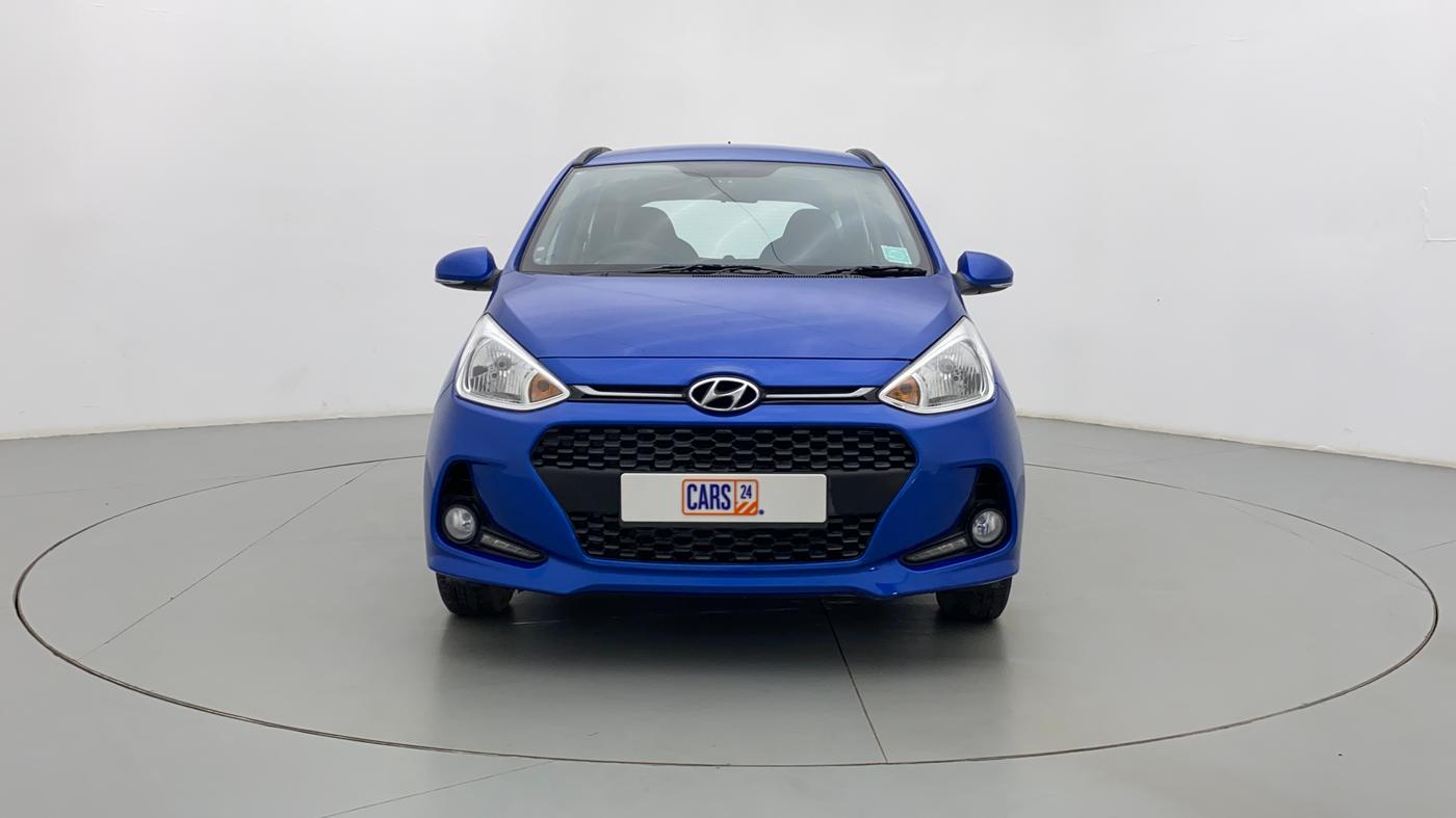2017 Hyundai Grand i10 Sportz(O) 1.2 MT, Petrol, Manual, 18,296 km, Front View