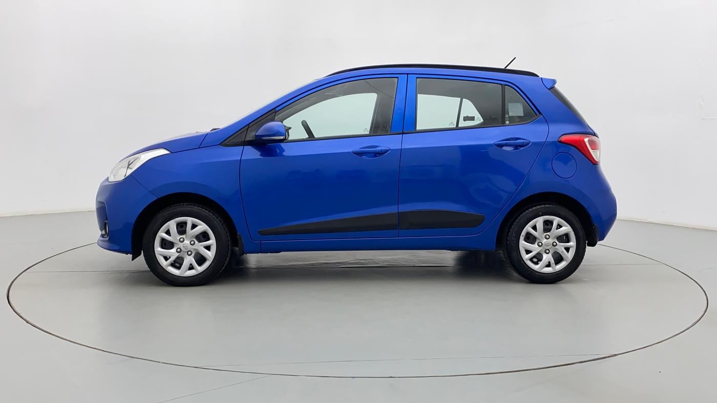 2017 Hyundai Grand i10 Sportz(O) 1.2 MT, Petrol, Manual, 18,296 km, Left Side View