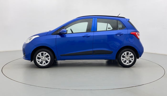 2017 Hyundai Grand i10 Sportz(O) 1.2 MT, Petrol, Manual, 18,296 km, Left Side View
