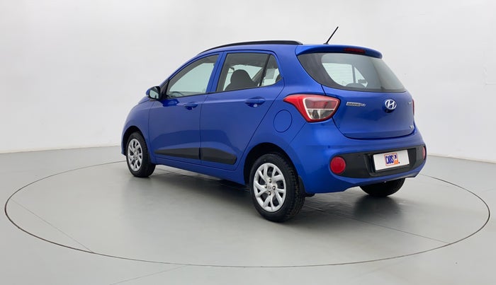 2017 Hyundai Grand i10 Sportz(O) 1.2 MT, Petrol, Manual, 18,296 km, Left Back Diagonal (45- Degree) View