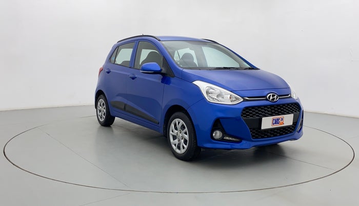 2017 Hyundai Grand i10 Sportz(O) 1.2 MT, Petrol, Manual, 18,296 km, Right Front Diagonal