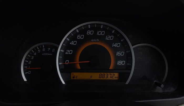 2014 Maruti Wagon R 1.0 VXI, Petrol, Manual, 88,365 km, Odometer Image