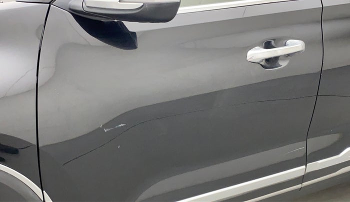 2021 KIA SONET HTX PLUS 1.5, Diesel, Manual, 33,161 km, Front passenger door - Minor scratches