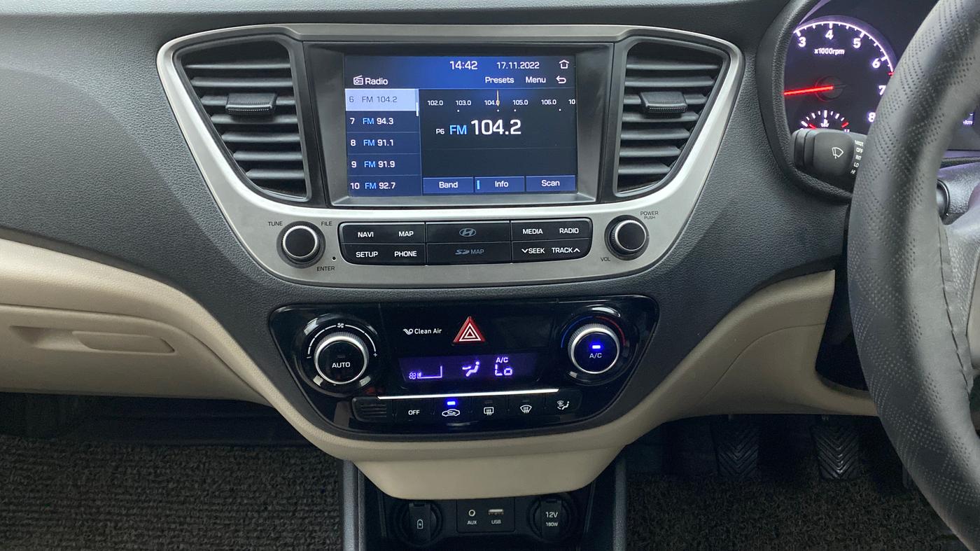 2017 Hyundai Verna 1.6 SX VTVT, Petrol, Manual, 14,161 km, Air Conditioner
