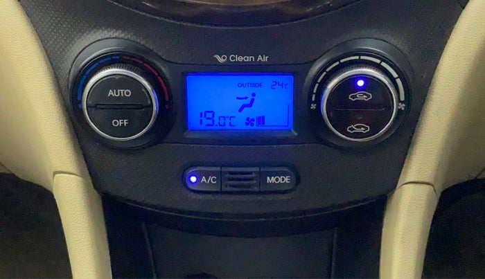 2012 Hyundai Verna FLUIDIC 1.6 VTVT EX, Petrol, Manual, 59,119 km, Automatic Climate Control
