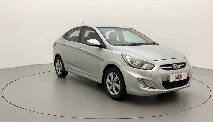 2012 Hyundai Verna FLUIDIC 1.6 VTVT EX, Petrol, Manual, 59,119 km, Right Front Diagonal