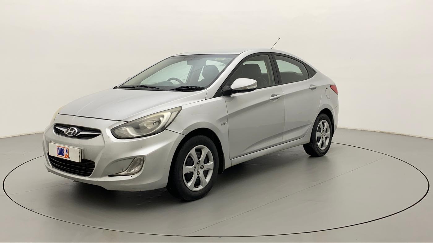 2012 Hyundai Verna FLUIDIC 1.6 VTVT EX, Petrol, Manual, 59,119 km, Left Front Diagonal