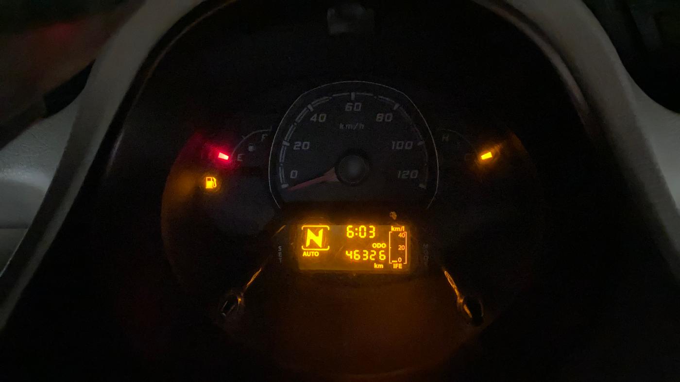 2015 Tata Nano TWIST XTA, Petrol, Automatic, 46,267 km, Odometer Image