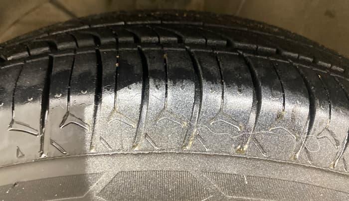 2021 Maruti Dzire VXI AMT, Petrol, Automatic, 78,681 km, Left Front Tyre Tread