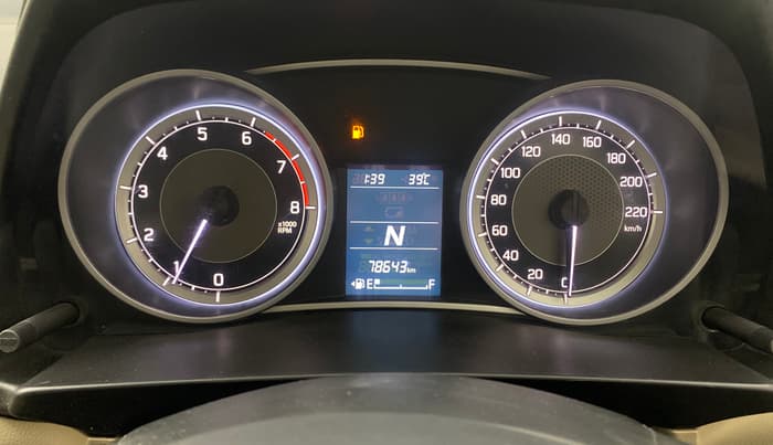 2021 Maruti Dzire VXI AMT, Petrol, Automatic, 78,681 km, Odometer Image