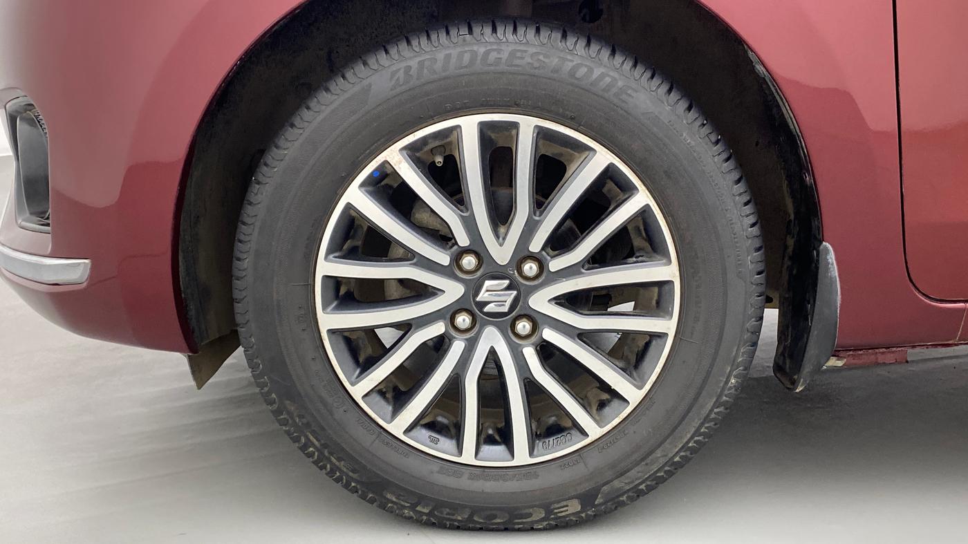2017 Maruti Dzire ZXI Plus AMT, Petrol, Automatic, 76,239 km, Left Front Wheel