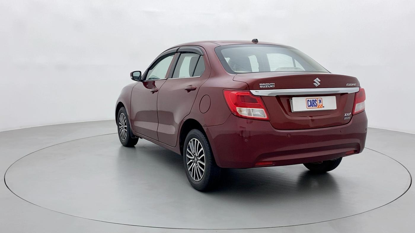 2017 Maruti Dzire ZXI Plus AMT, Petrol, Automatic, 76,239 km, Left Back Diagonal