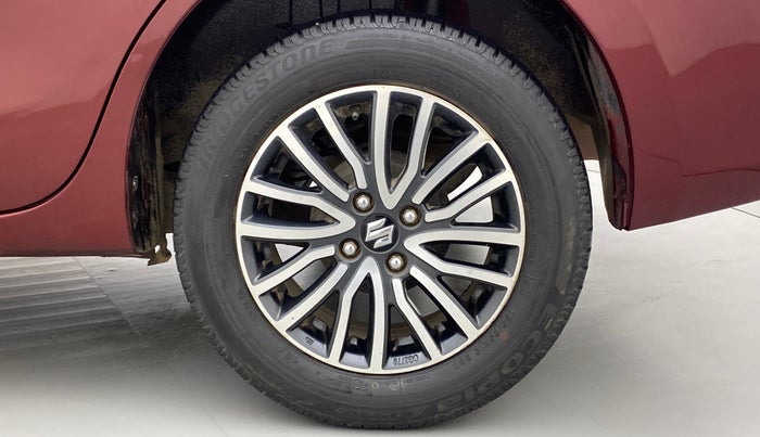 2017 Maruti Dzire ZXI Plus AMT, Petrol, Automatic, 76,239 km, Left Rear Wheel