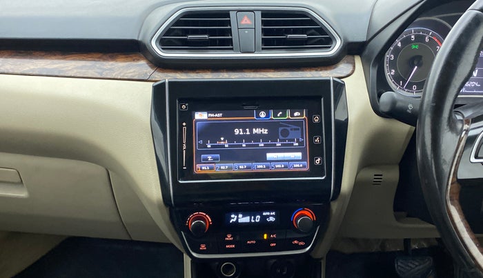 2017 Maruti Dzire ZXI Plus AMT, Petrol, Automatic, 76,239 km, Air Conditioner