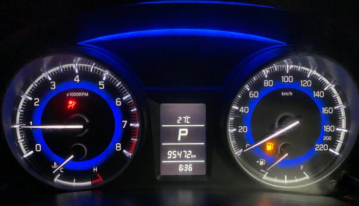 2018 Maruti Baleno DELTA CVT PETROL 1.2, CNG, Automatic, 95,462 km, Odometer Image