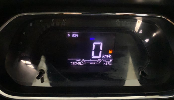 2020 Tata NEXON XM PETROL, Petrol, Manual, 73,111 km, Odometer Image