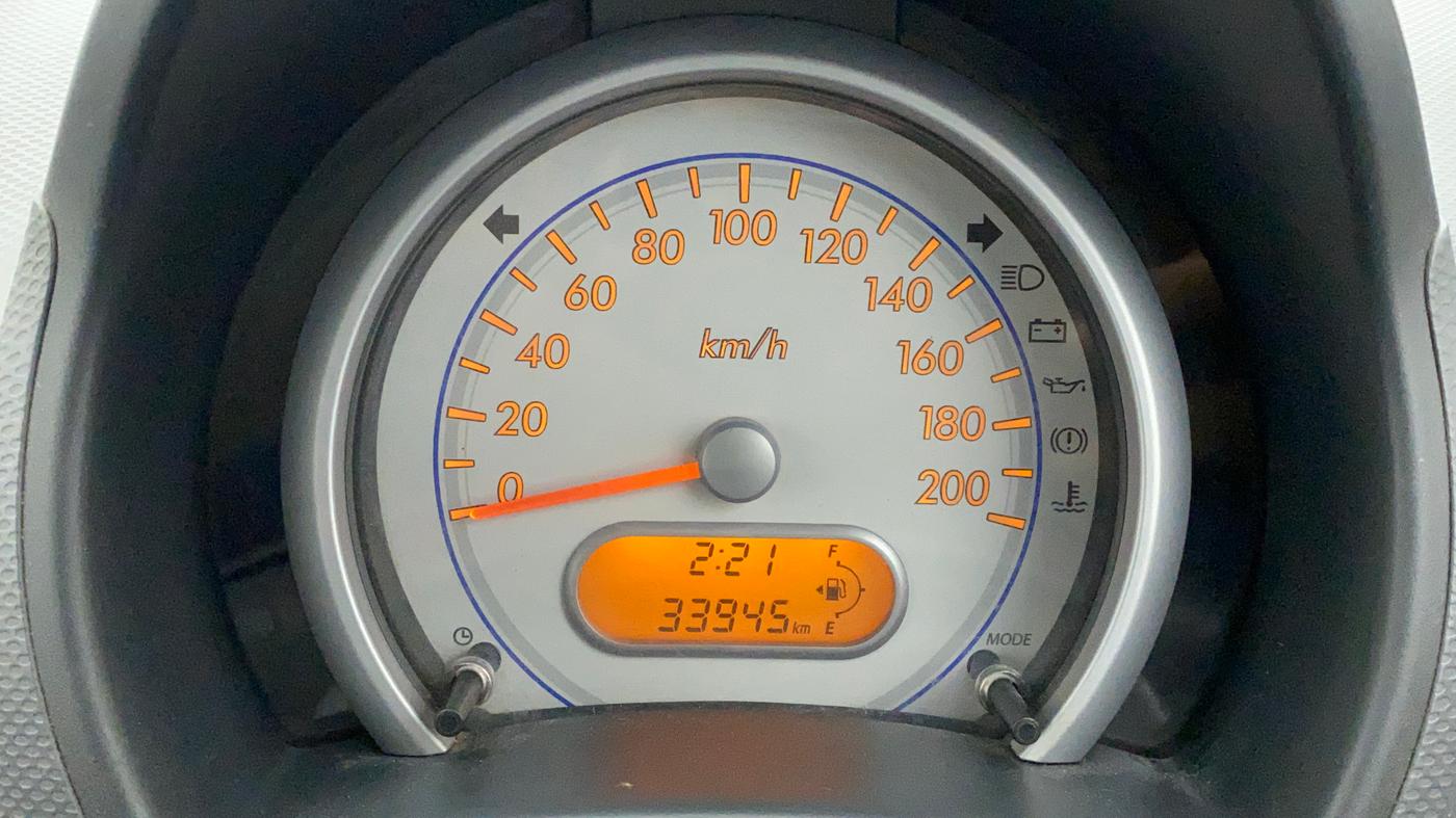 2011 Maruti Ritz LXI, Petrol, Manual, 33,945 km, Odometer Image