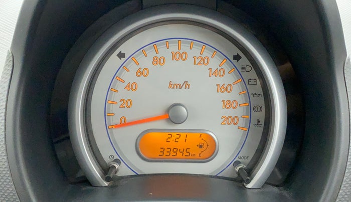 2011 Maruti Ritz LXI, Petrol, Manual, 33,945 km, Odometer Image