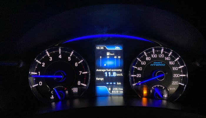 2018 Maruti Ciaz DELTA 1.5 SHVS MT PETROL, Petrol, Manual, 60,271 km, Odometer Image