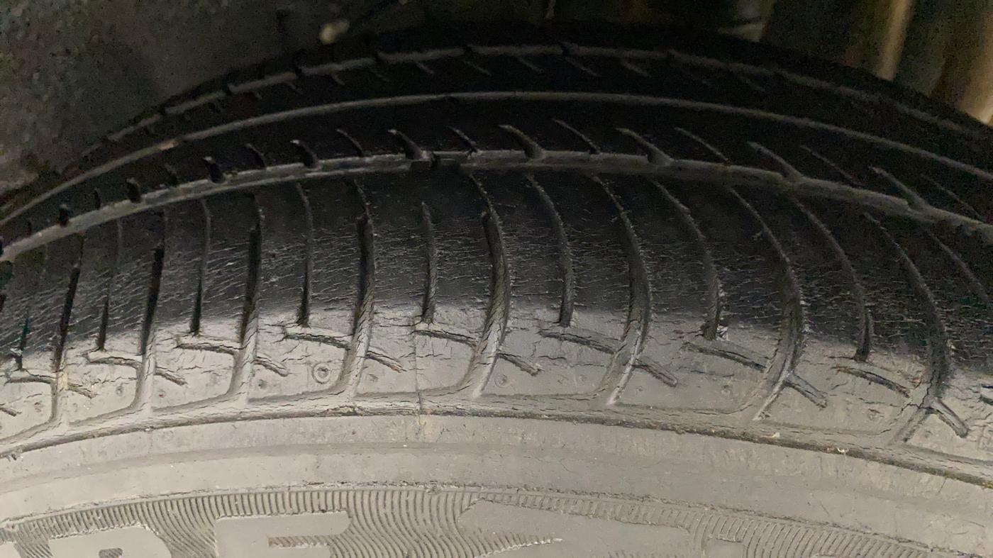 2019 Datsun Go Plus T(O), Petrol, Manual, 18,254 km, Left Rear Tyre Tread