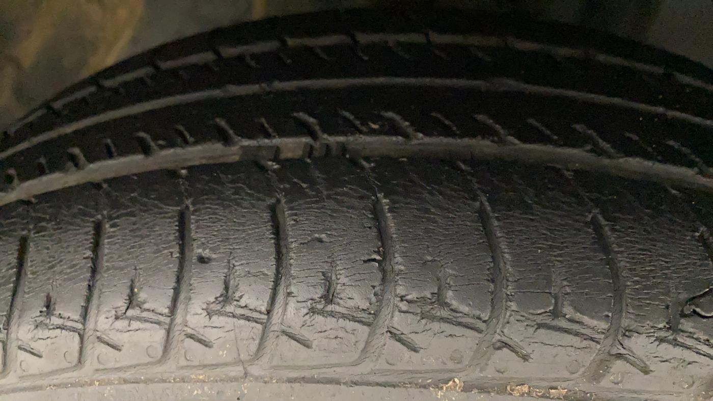 2019 Datsun Go Plus T(O), Petrol, Manual, 18,254 km, Right Front Tyre Tread