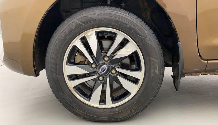 2019 Datsun Go Plus T(O), Petrol, Manual, 18,254 km, Left Front Wheel