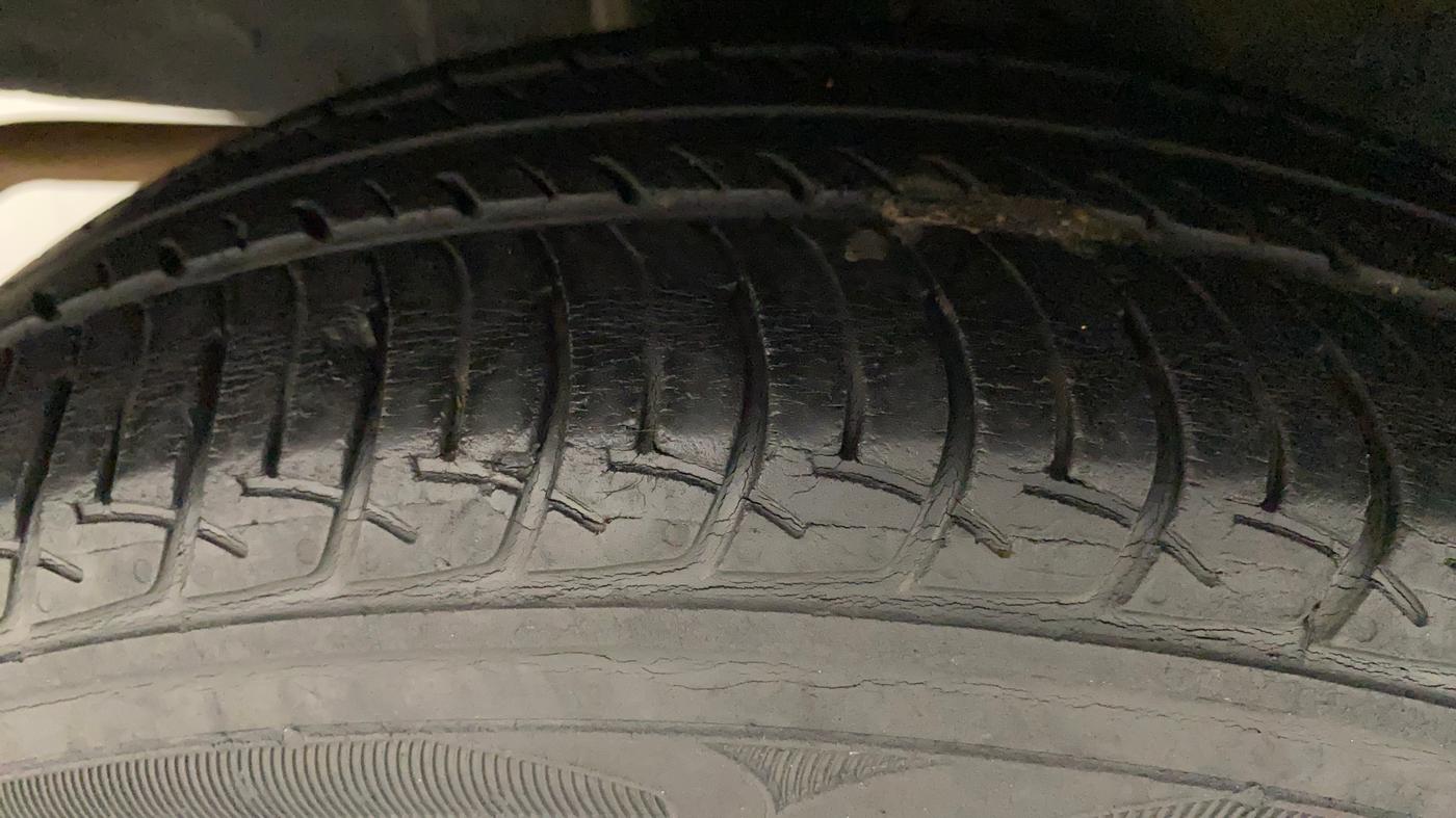 2019 Datsun Go Plus T(O), Petrol, Manual, 18,254 km, Right Rear Tyre Tread