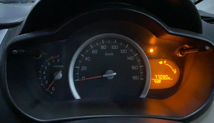 2015 Maruti Celerio ZXI, Petrol, Manual, 77,079 km, Odometer Image