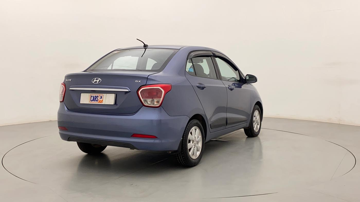 2016 Hyundai Xcent SX 1.2, Petrol, Manual, 37,929 km, Right Back Diagonal