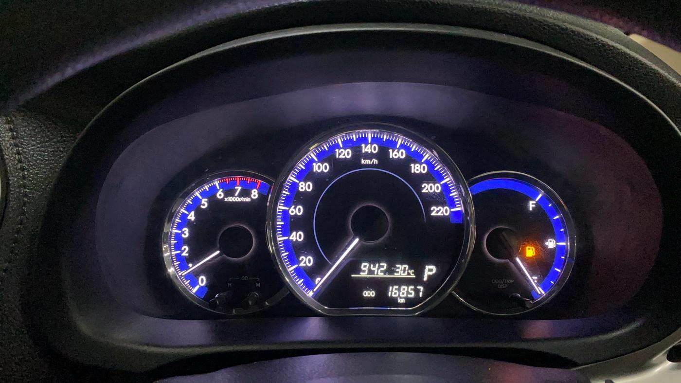 2018 Toyota YARIS J CVT, Petrol, Automatic, 16,845 km, Odometer Image