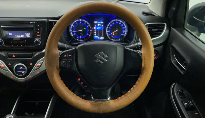 2017 Maruti Baleno ZETA PETROL 1.2, Petrol, Manual, 28,599 km, Steering Wheel Close Up