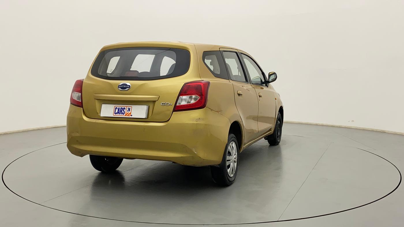 2015 Datsun Go Plus T (O), Petrol, Manual, 91,141 km, Right Back Diagonal