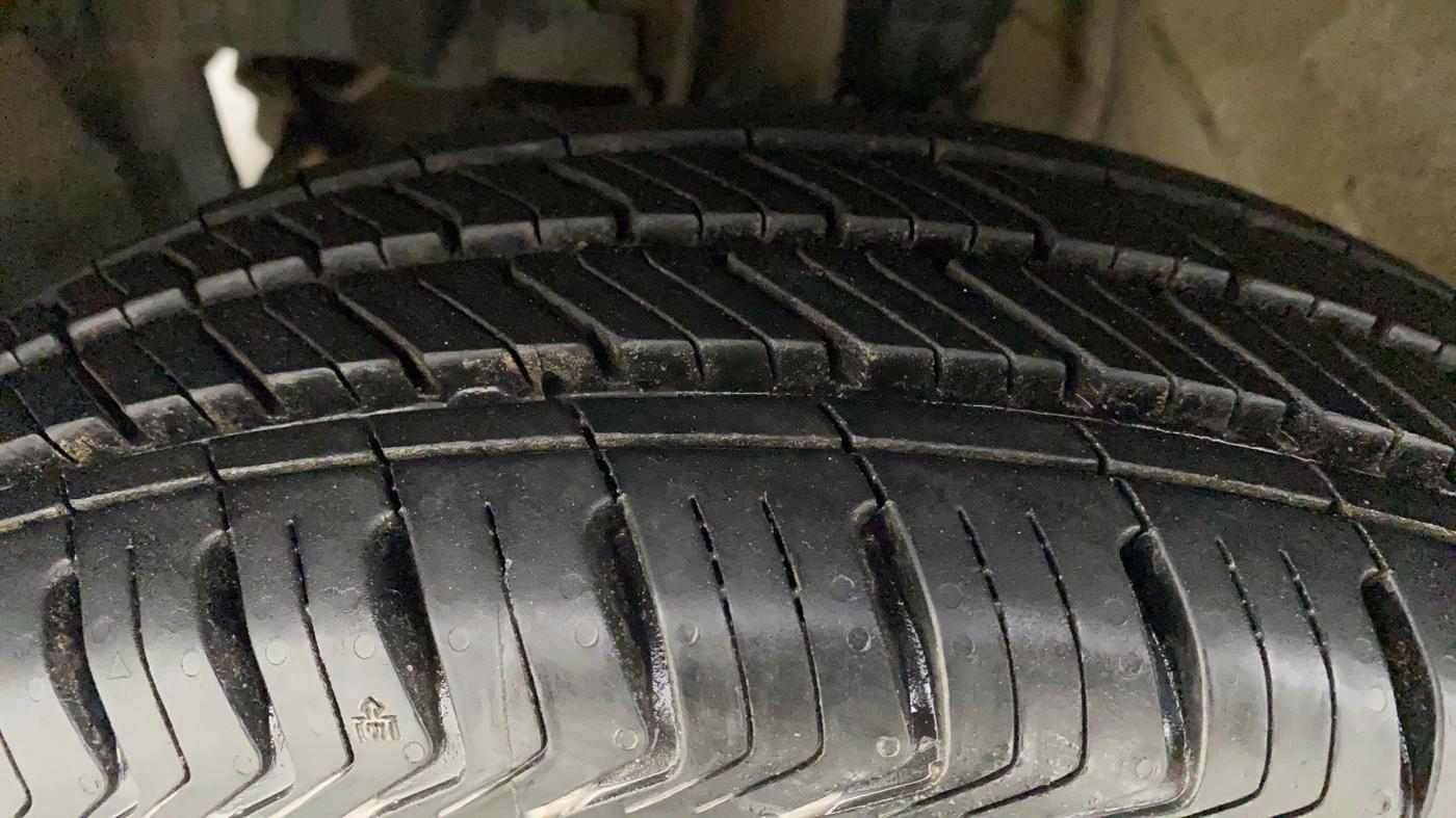 2015 Datsun Go Plus T (O), Petrol, Manual, 91,141 km, Left Front Tyre Tread