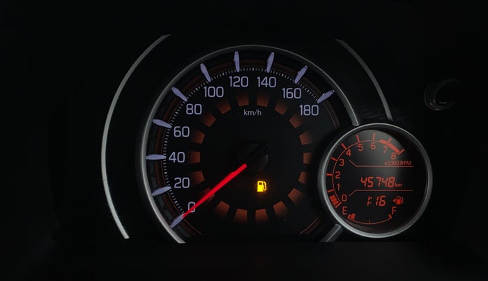 2020 Maruti New Wagon-R ZXI 1.2, Petrol, Manual, 45,744 km, Odometer Image