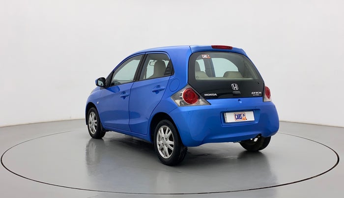 2012 Honda Brio V MT, Petrol, Manual, 55,791 km, Left Back Diagonal