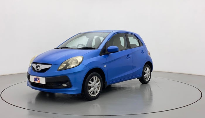 2012 Honda Brio V MT, Petrol, Manual, 55,791 km, Left Front Diagonal