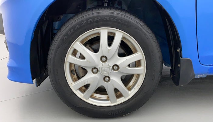 2012 Honda Brio V MT, Petrol, Manual, 55,791 km, Left Front Wheel