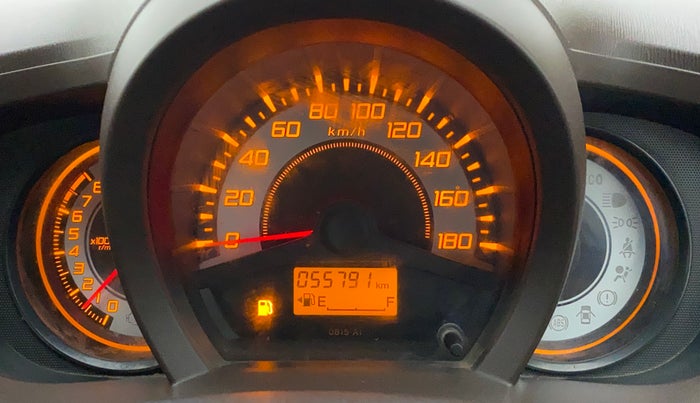 2012 Honda Brio V MT, Petrol, Manual, 55,791 km, Odometer Image